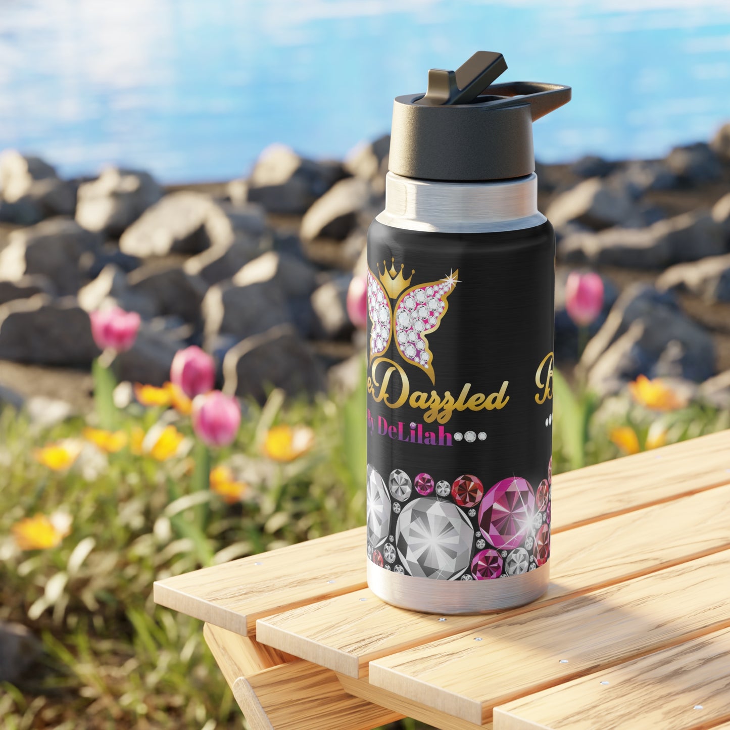 Bling Personalized 32 oz tumbler