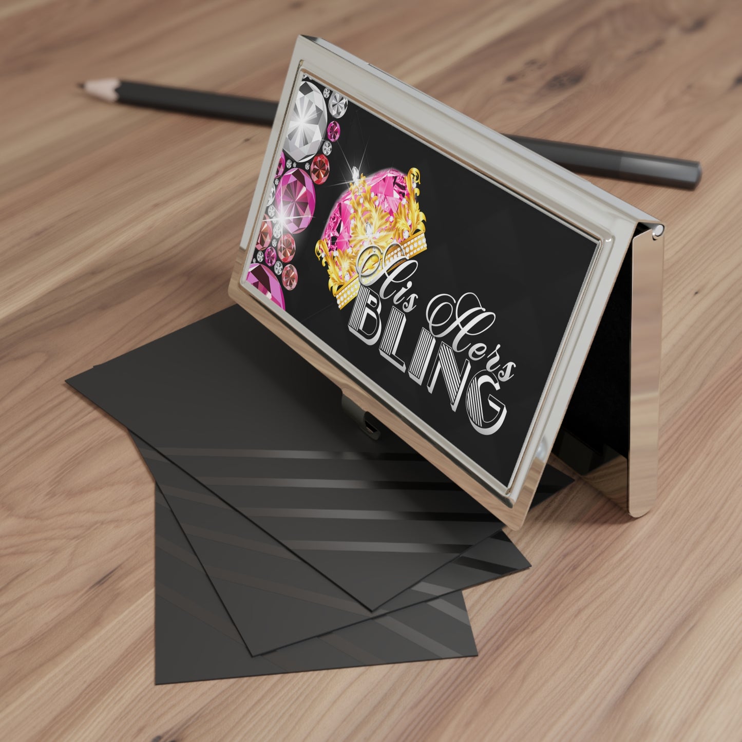 Bling Business Card Holder - GEMZ - HIS HERS