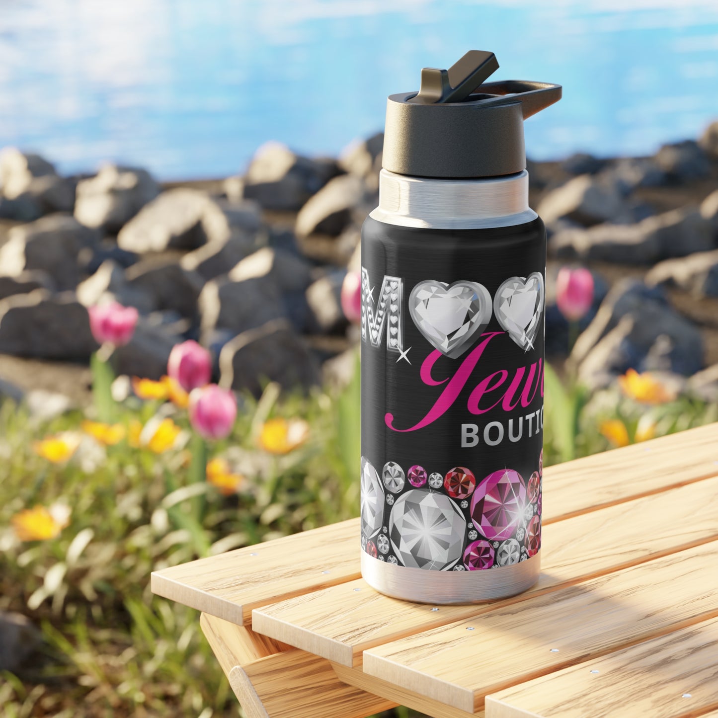 Bling Personalized 32 oz tumbler