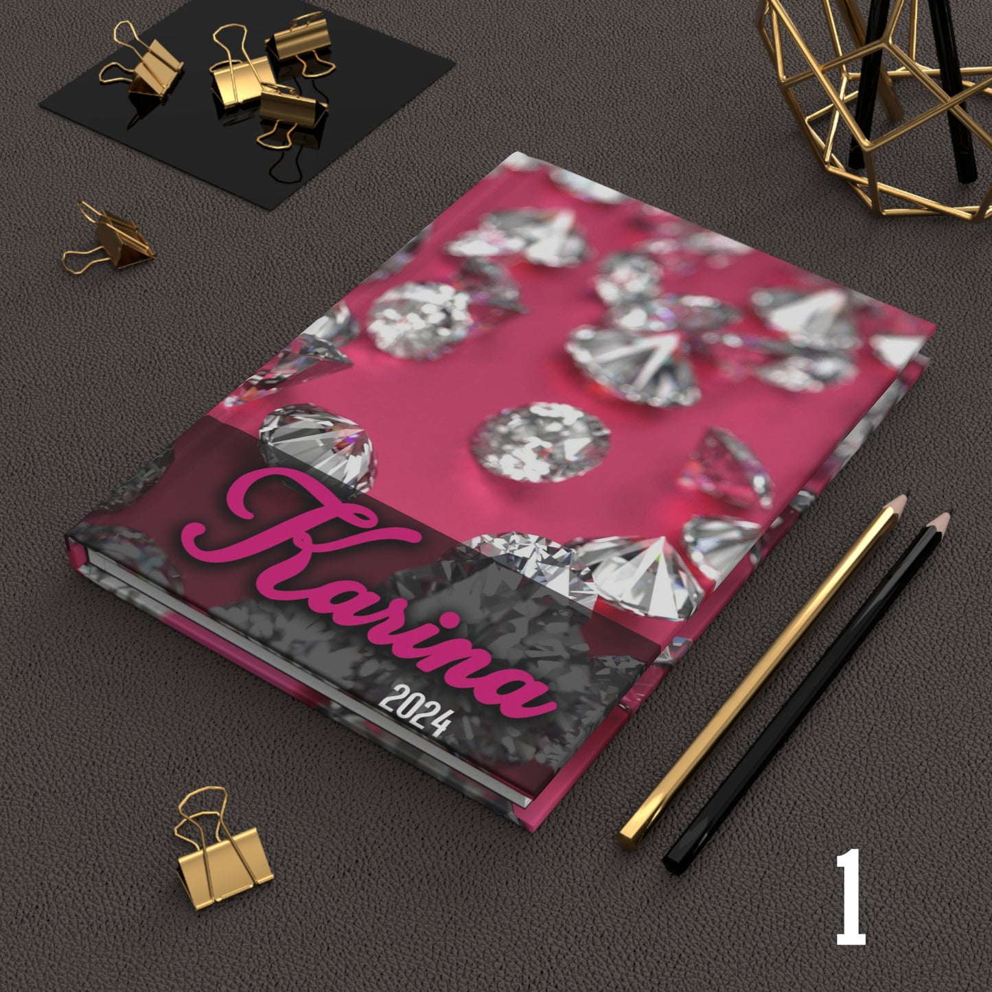 Bling Personalized Journal
