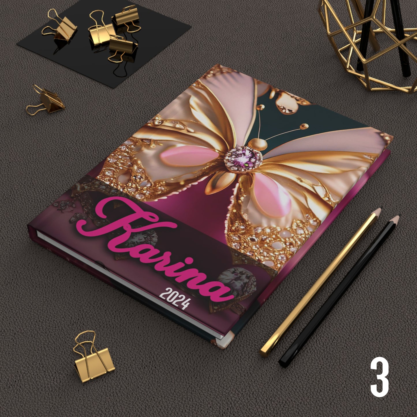 Bling Personalized Journal