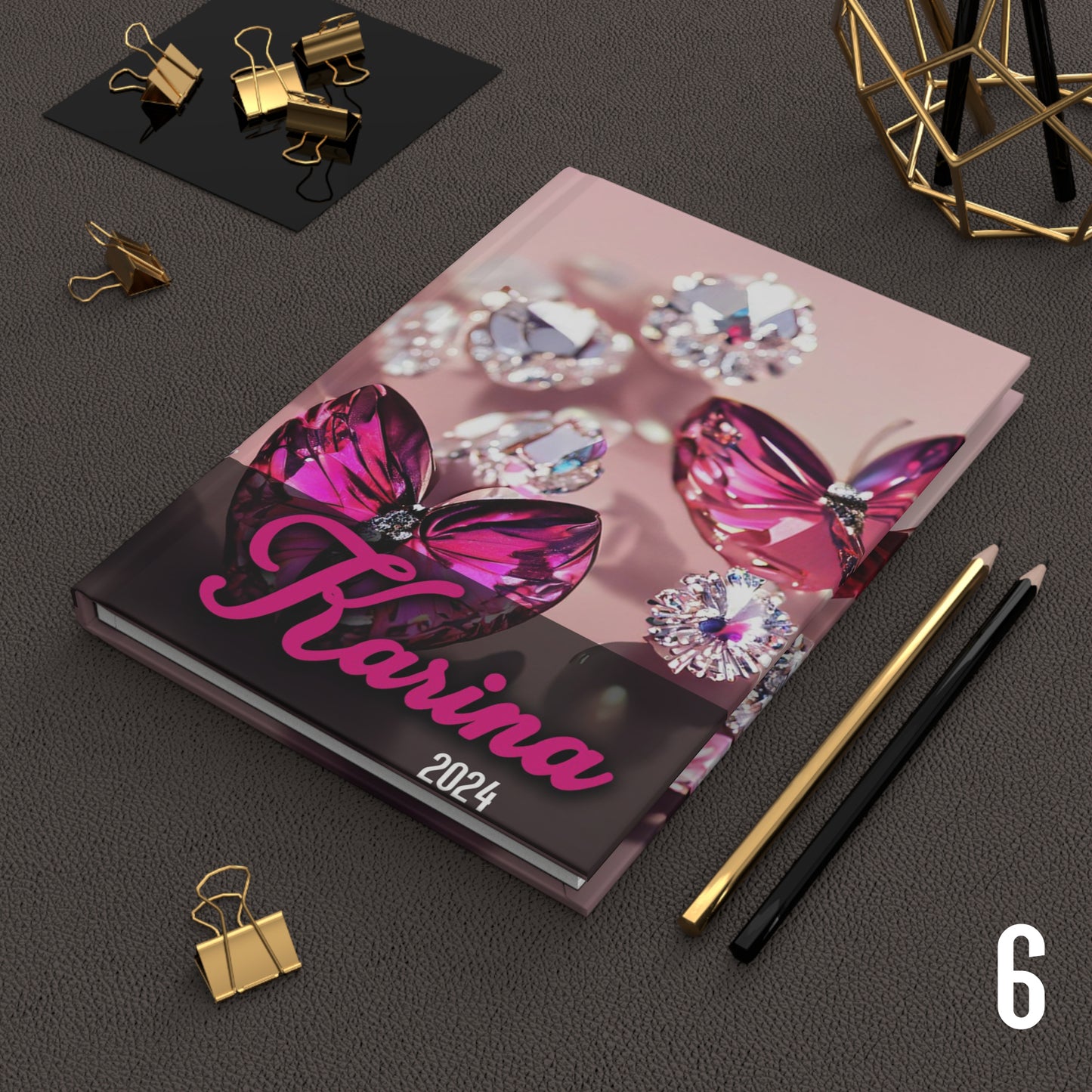 Bling Personalized Journal