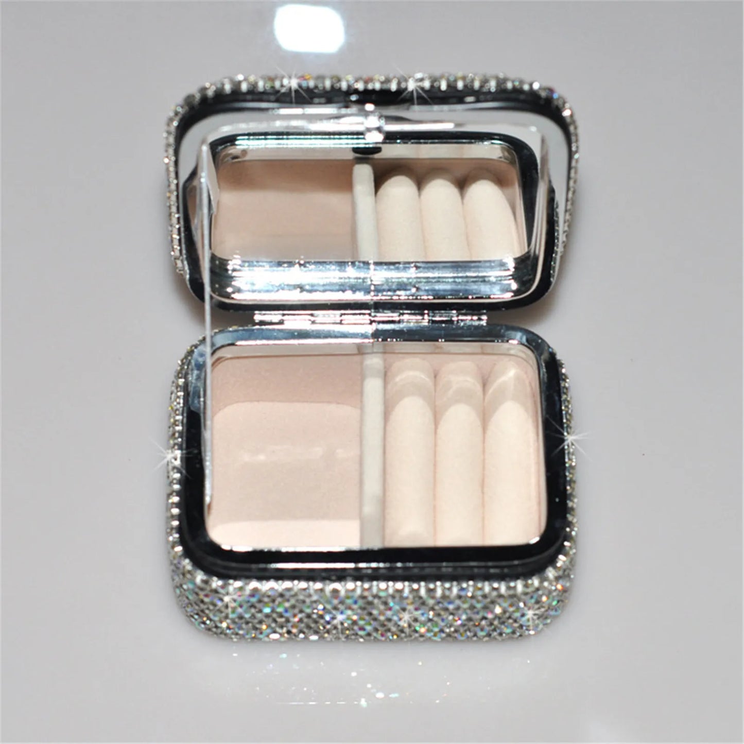 Rhinestones Bling Luxury Small Jewelry Box