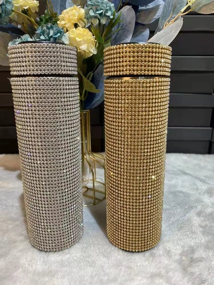 16oz bling stainless Steel Bottle