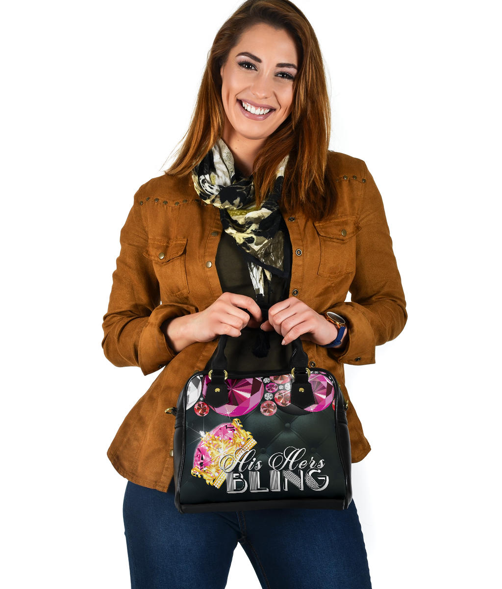 $5 Bling Small LEATHER BAG - Personalized