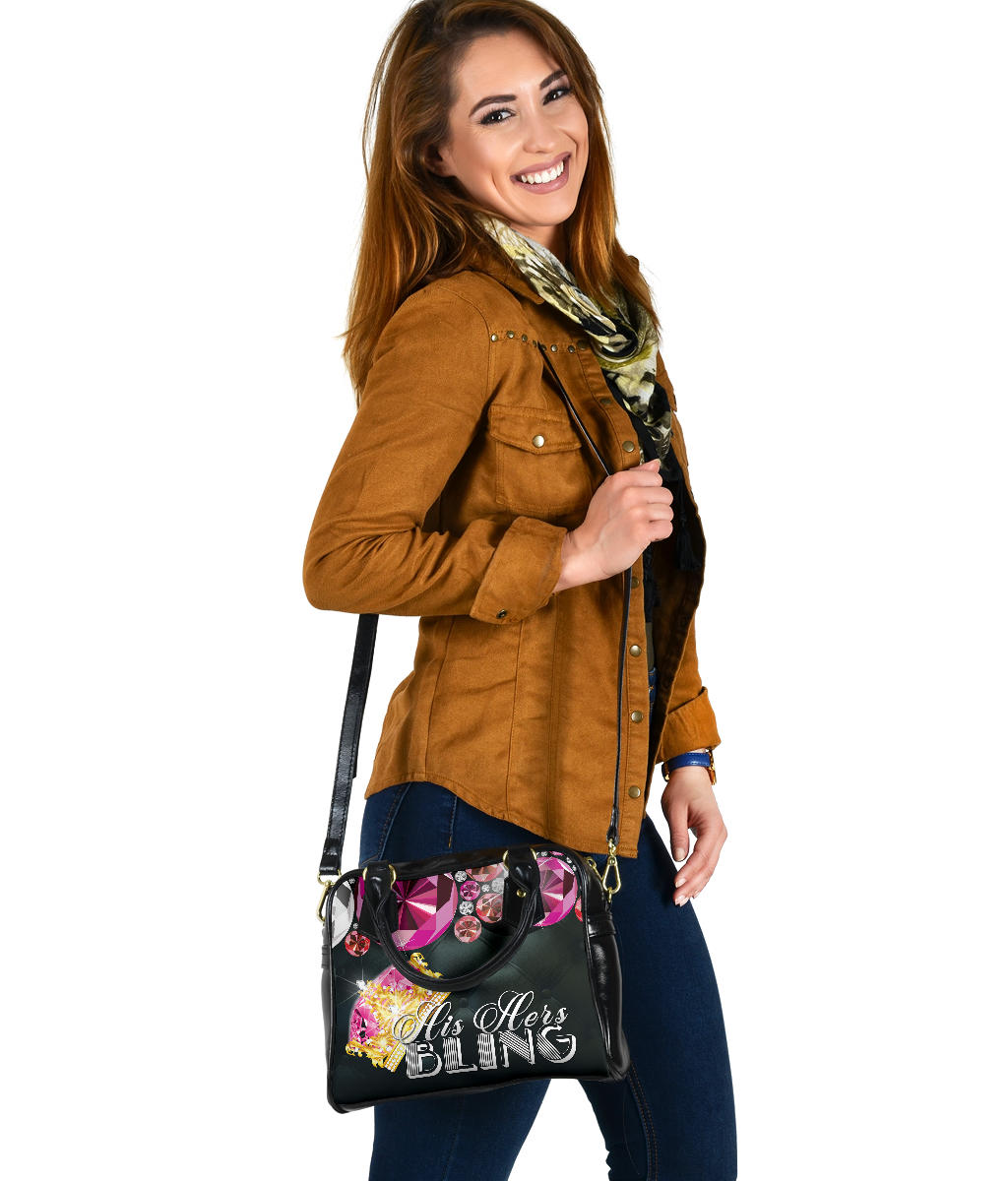$5 Bling Small LEATHER BAG - Personalized