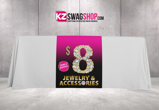 $8 Bling - 24x72 Table Runner - Bling