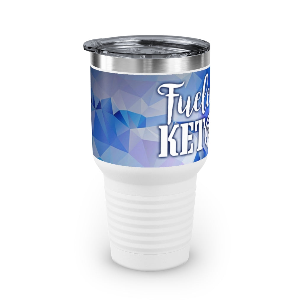 PRUVIT 30oz stainless steel black tumbler - STYLE 2