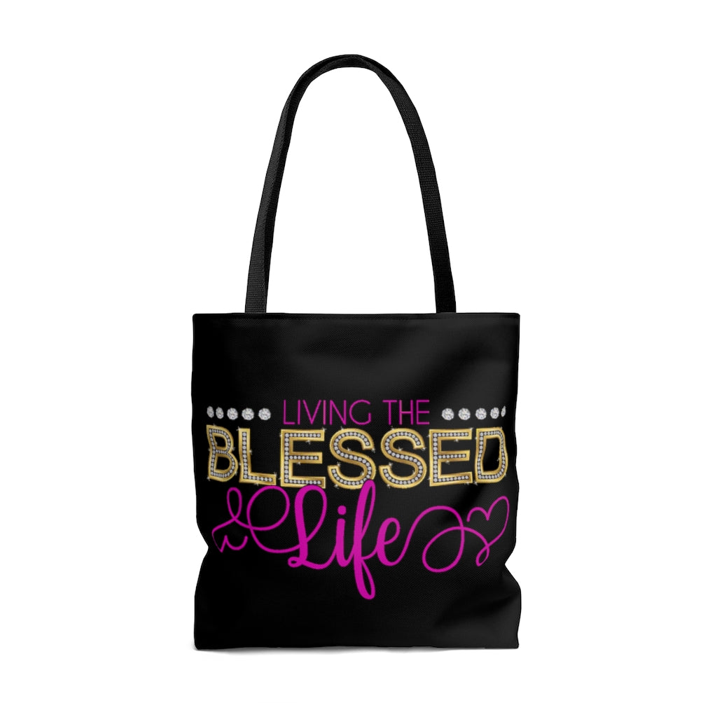 Bling Living The Blessed Tote Bag