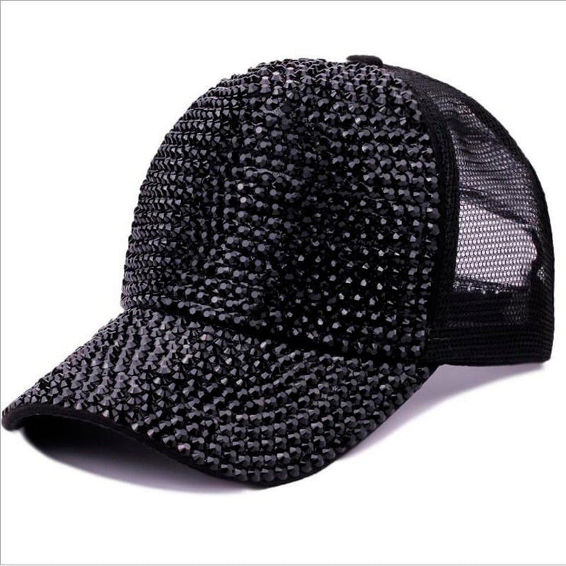 All over Bling Mesh Hat - several colors