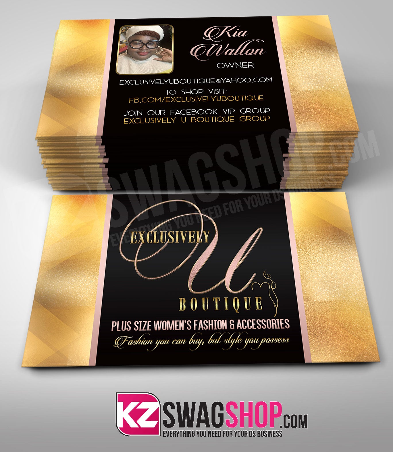 Custom Business Card Design small business