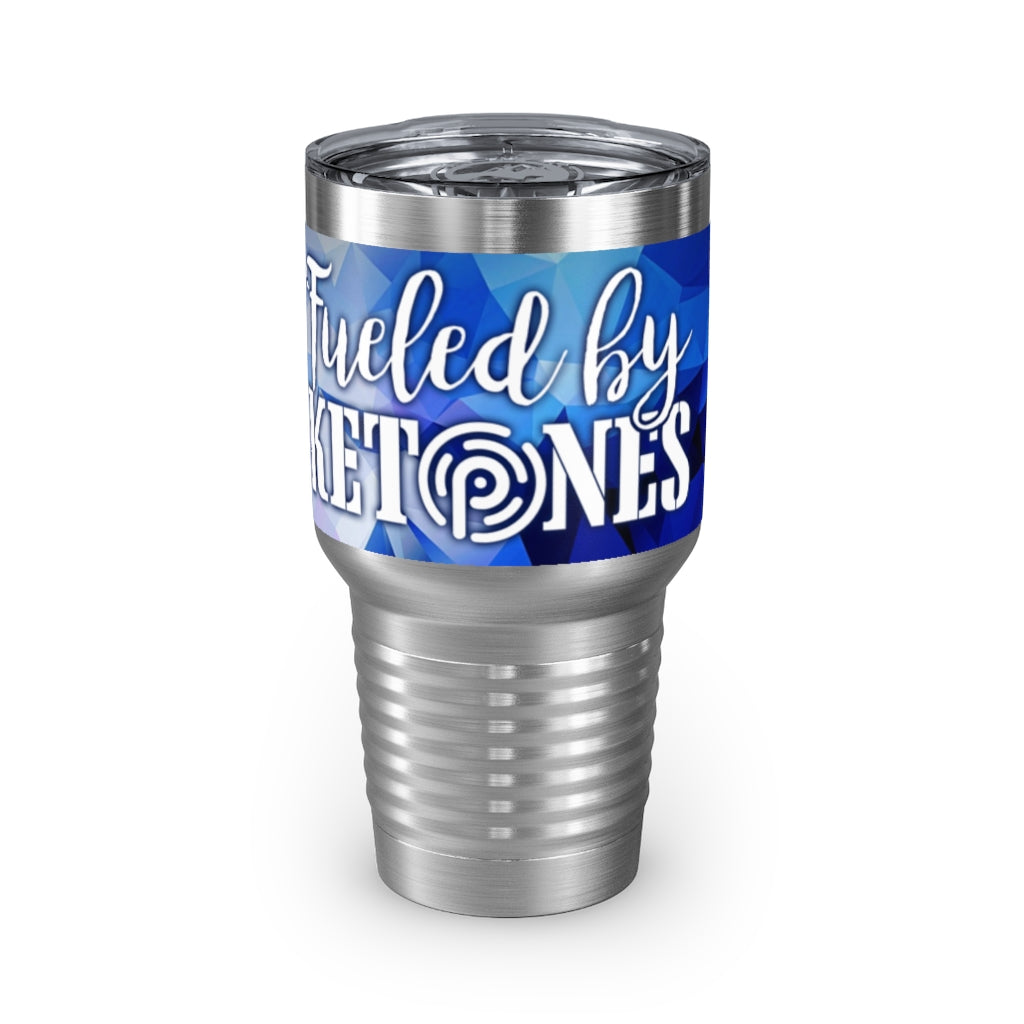 PRUVIT 30oz stainless steel black tumbler - STYLE 2