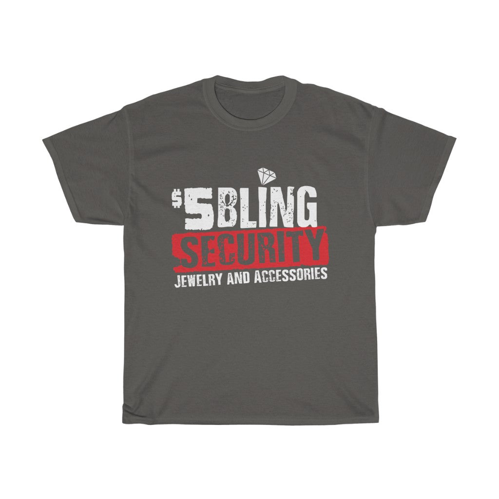 $5 Bling Security Unisex Heavy Cotton Tee