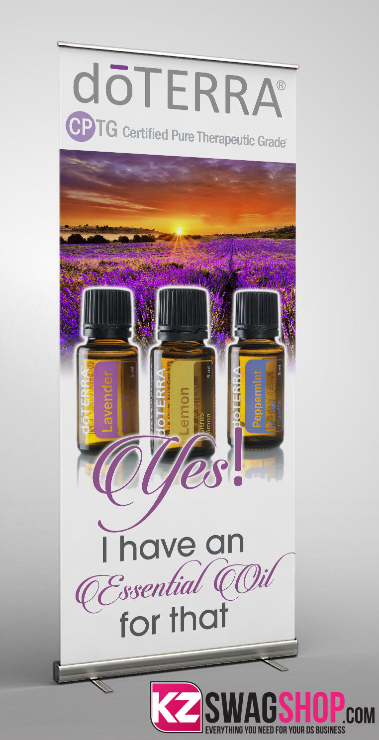 DoTerra Retractable Banner - Style 1