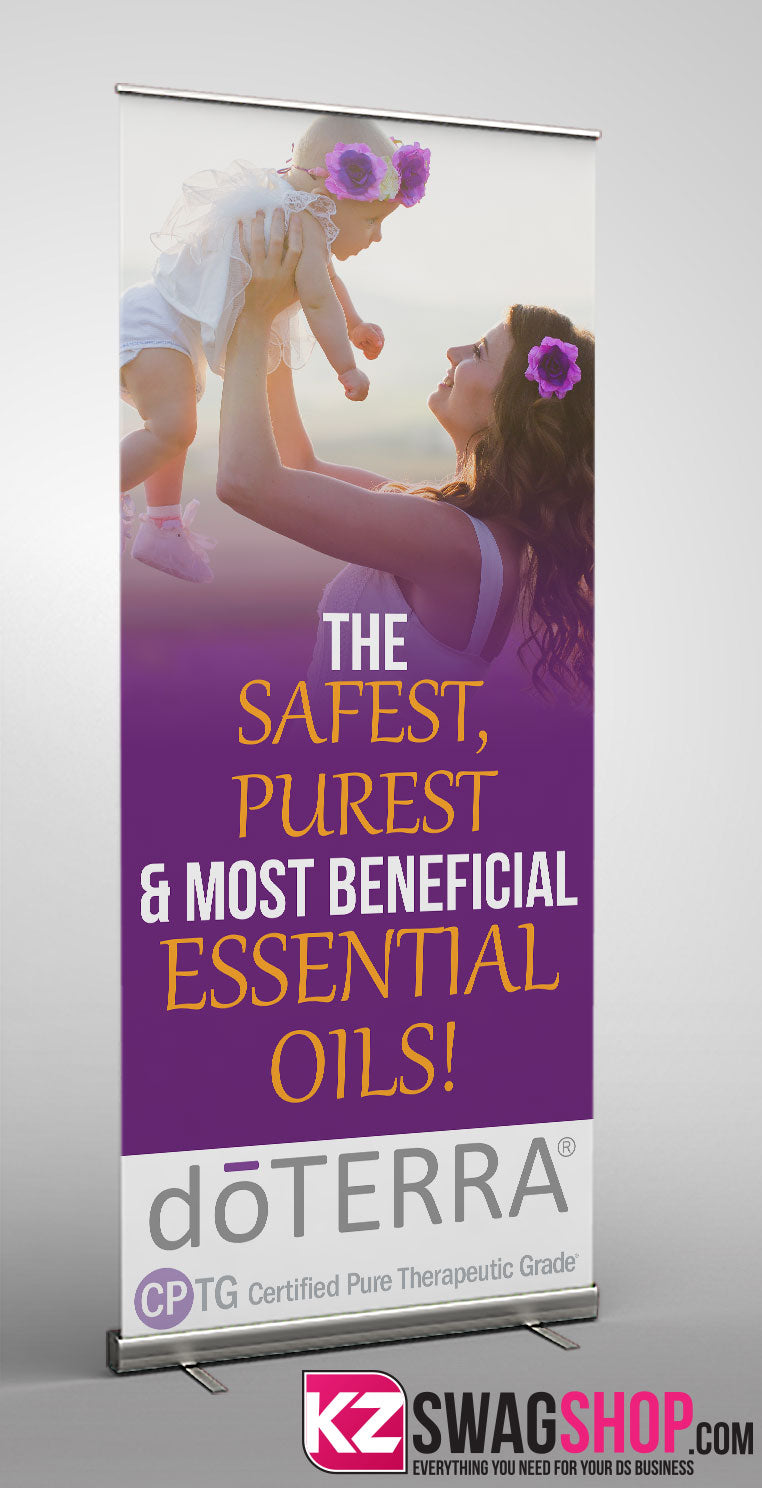 DoTerra Retractable Banner - Style 4