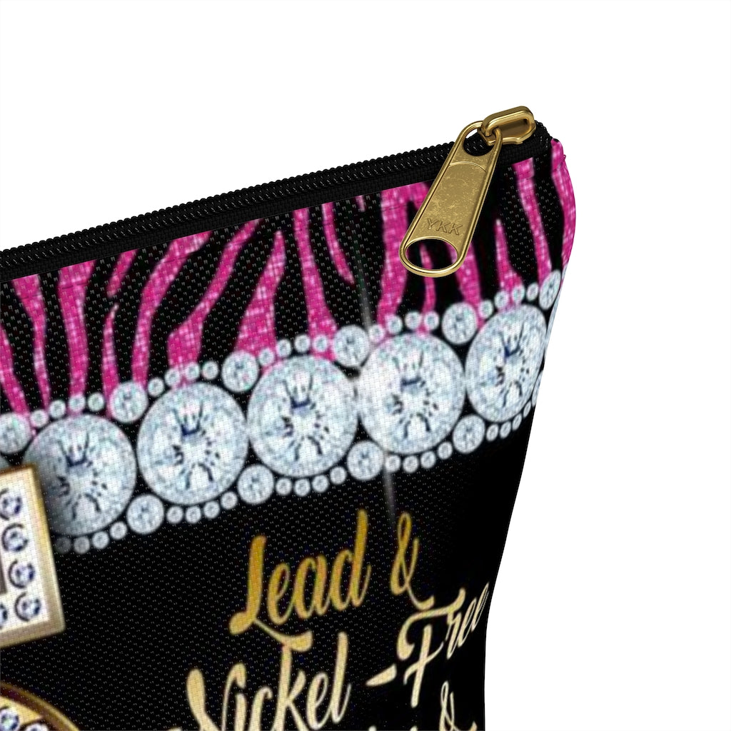 Accessory Pouch w T-bottom - WILD - 2 SIZES AVAILABLE!!