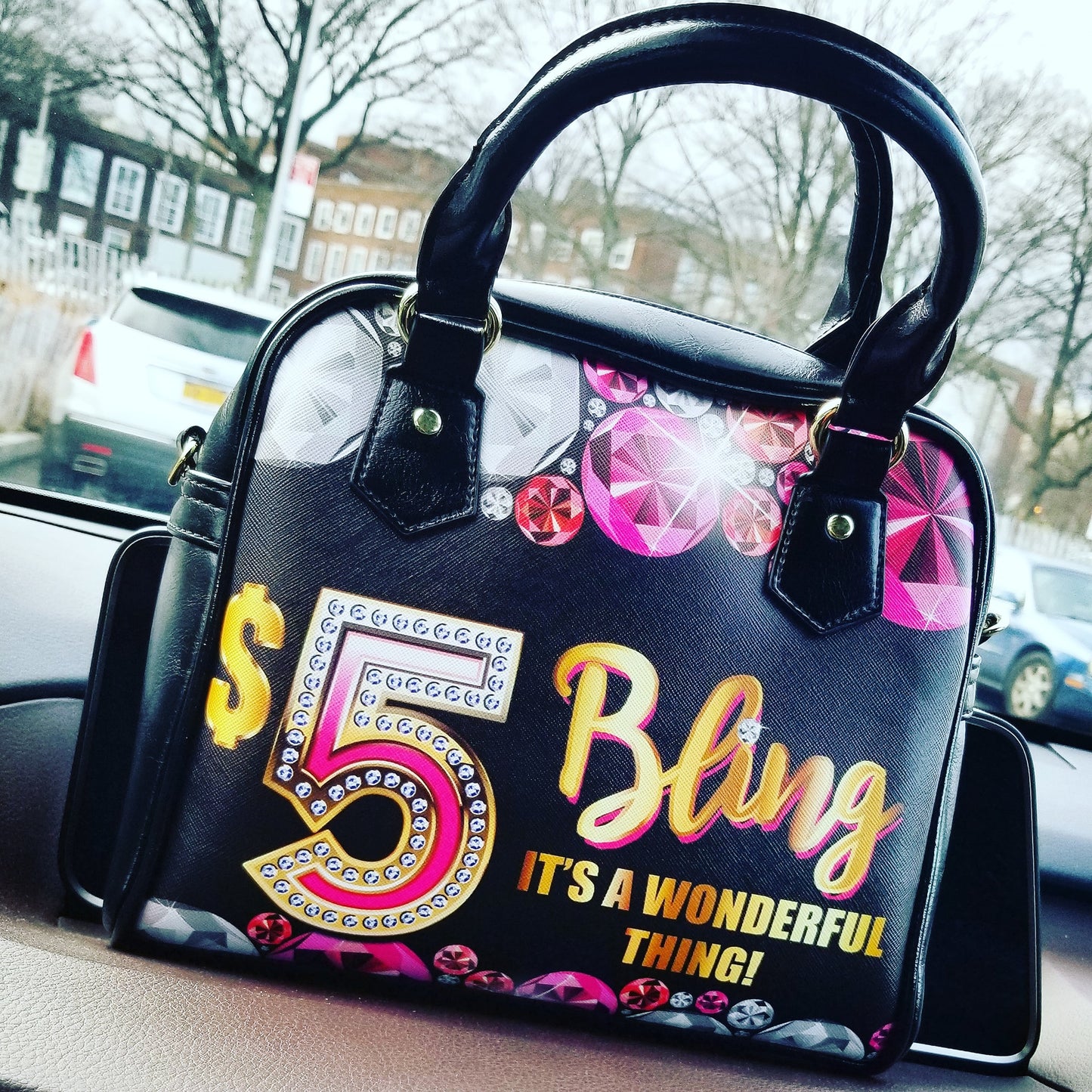 NEW! $5 Bling Shoulder Bag - Gemz