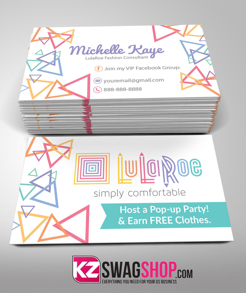LulaRoe Business Cards Style 4