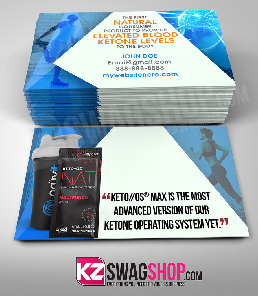 Pruvit Business Cards Style 5
