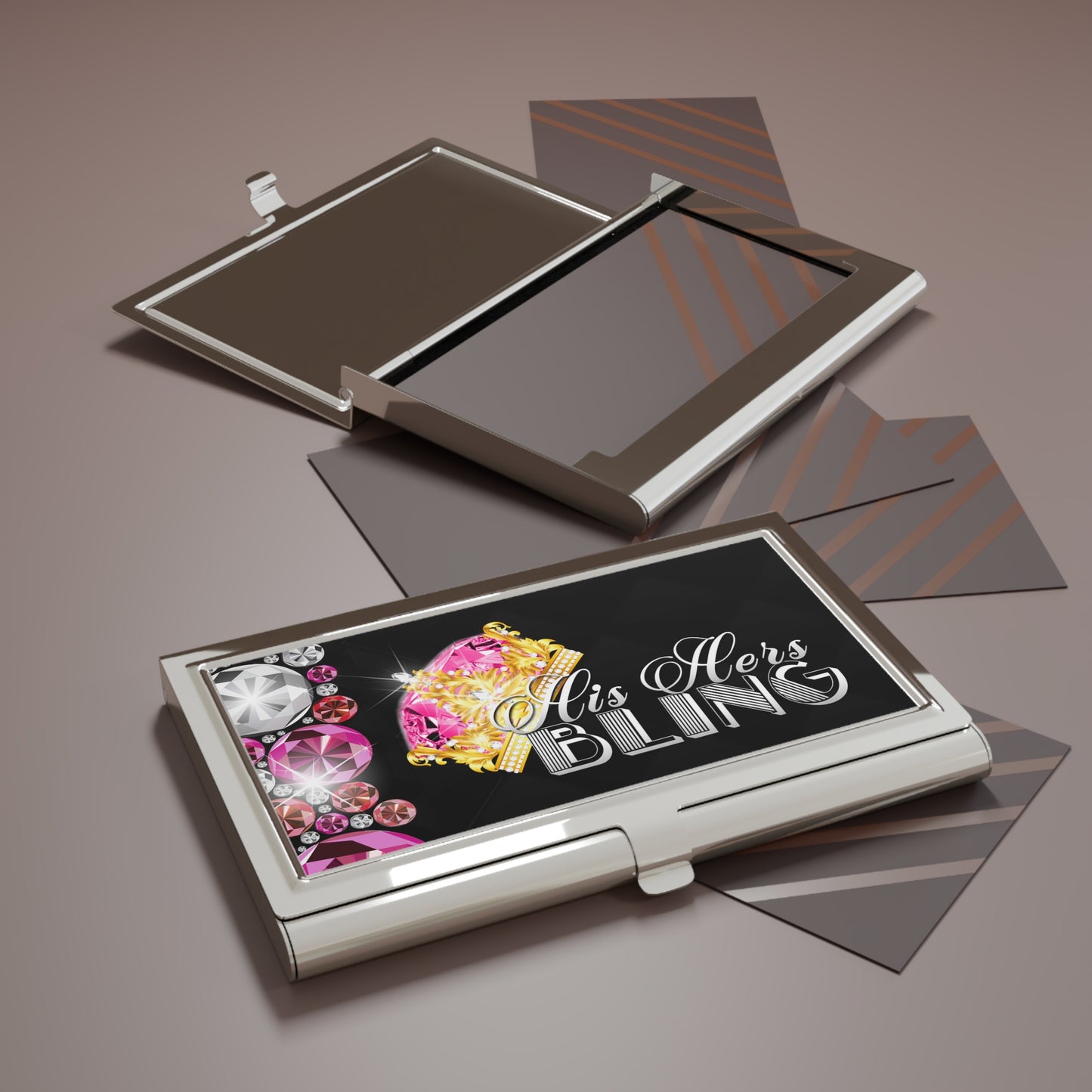 Bling Business Card Holder - GEMZ - HIS HERS