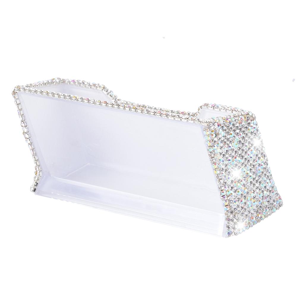 $5 Bling Rhinestone Business Name Card Holder Stand