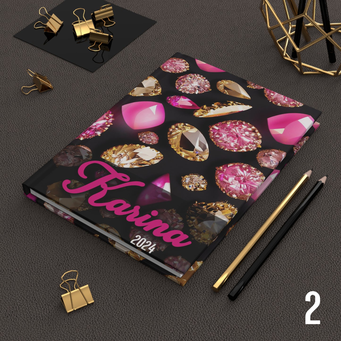 Bling Personalized Journal
