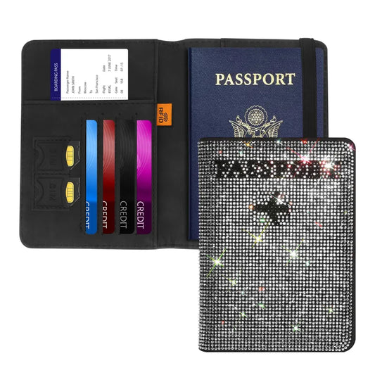 Bling Passport Cover - Assorted Colors