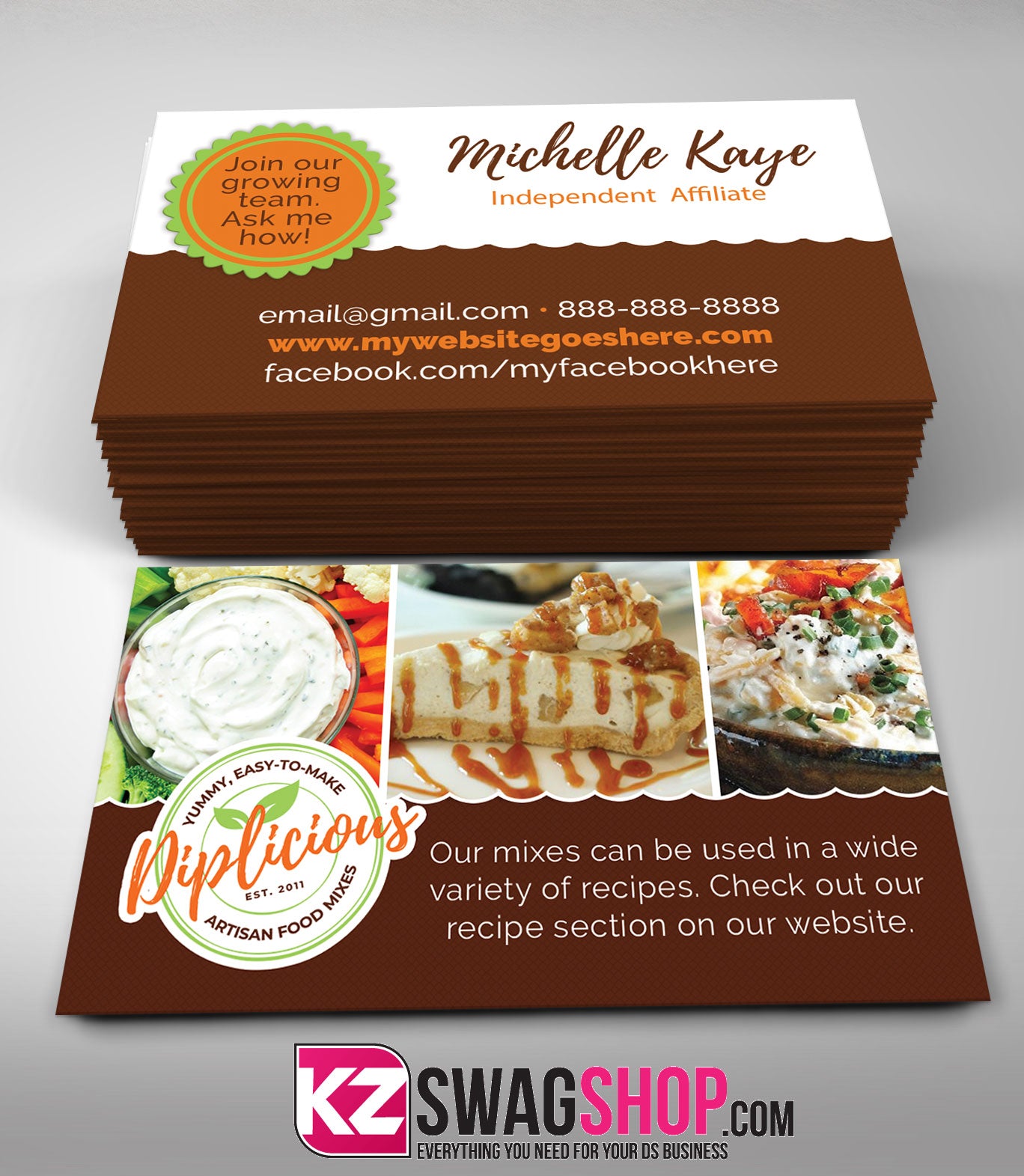 Diplicious Business Cards Style 3