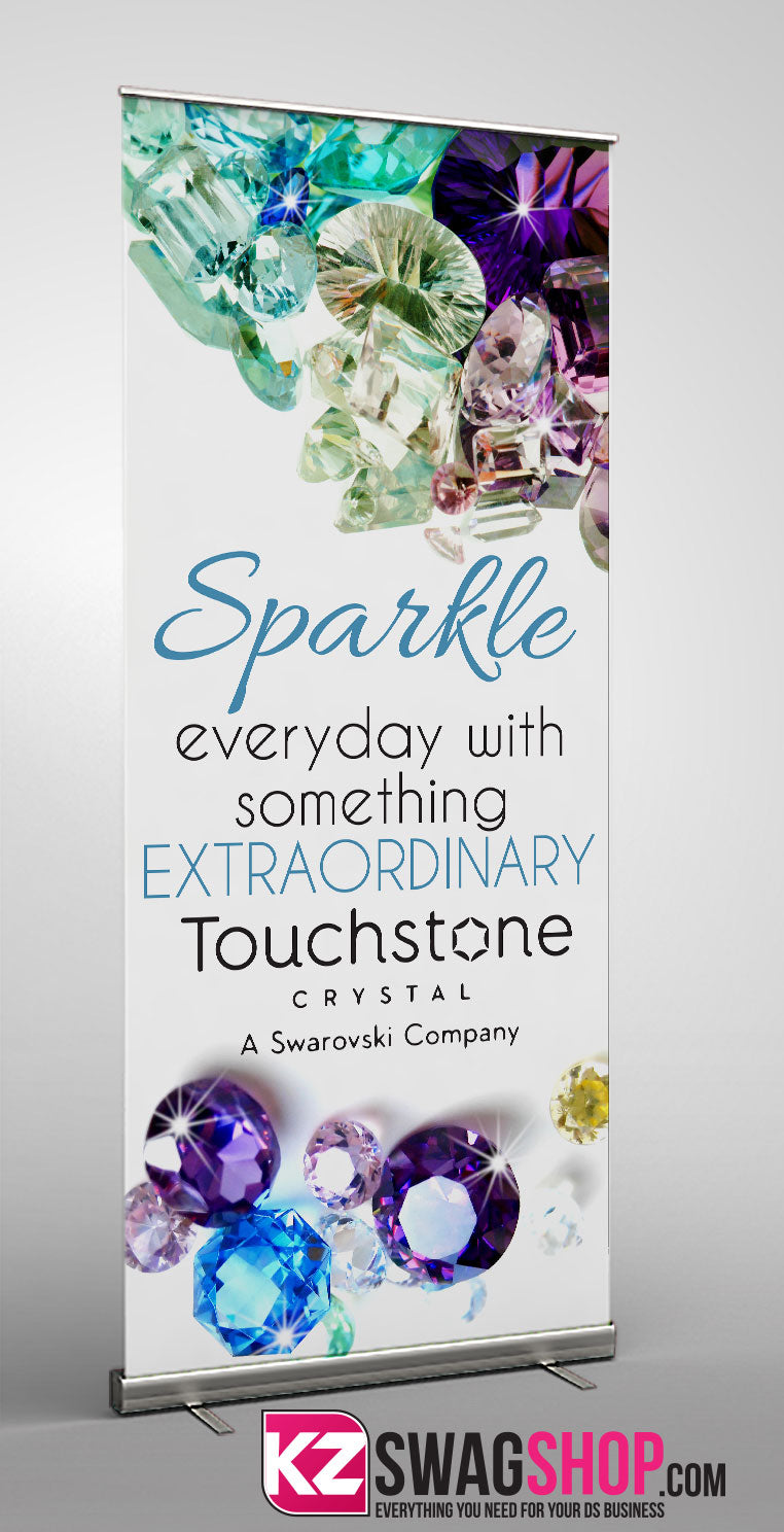 Touchstone Crystal Retractable Banner - Style 1