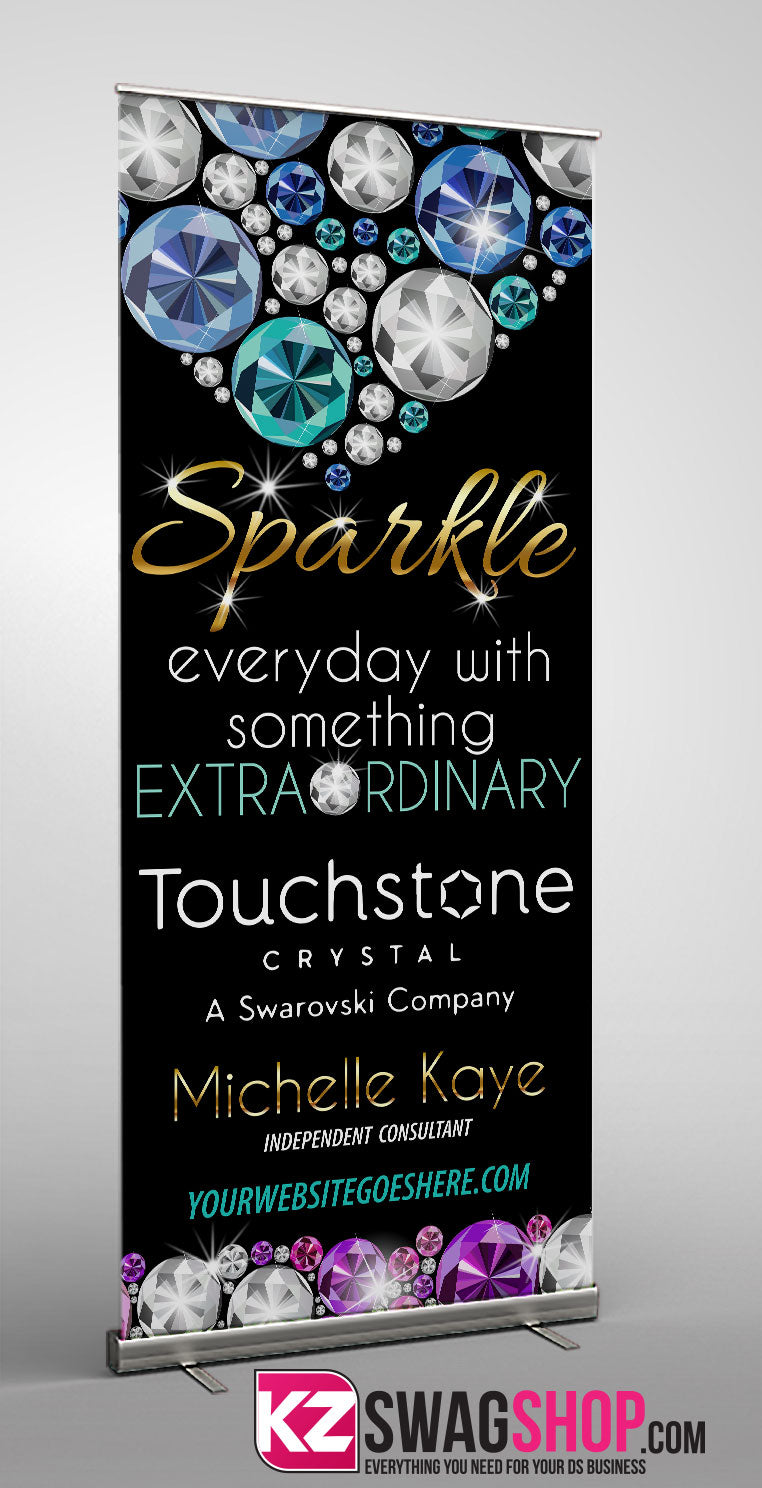 Touchstone Crystal Retractable Banner - Style 2