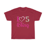 I Love $5 Bling T-Shirt - Regular