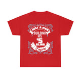 Just a man building his $5 Bling Empire T-shirt