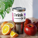 PRUVIT 30oz stainless steel tumbler - STYLE 1