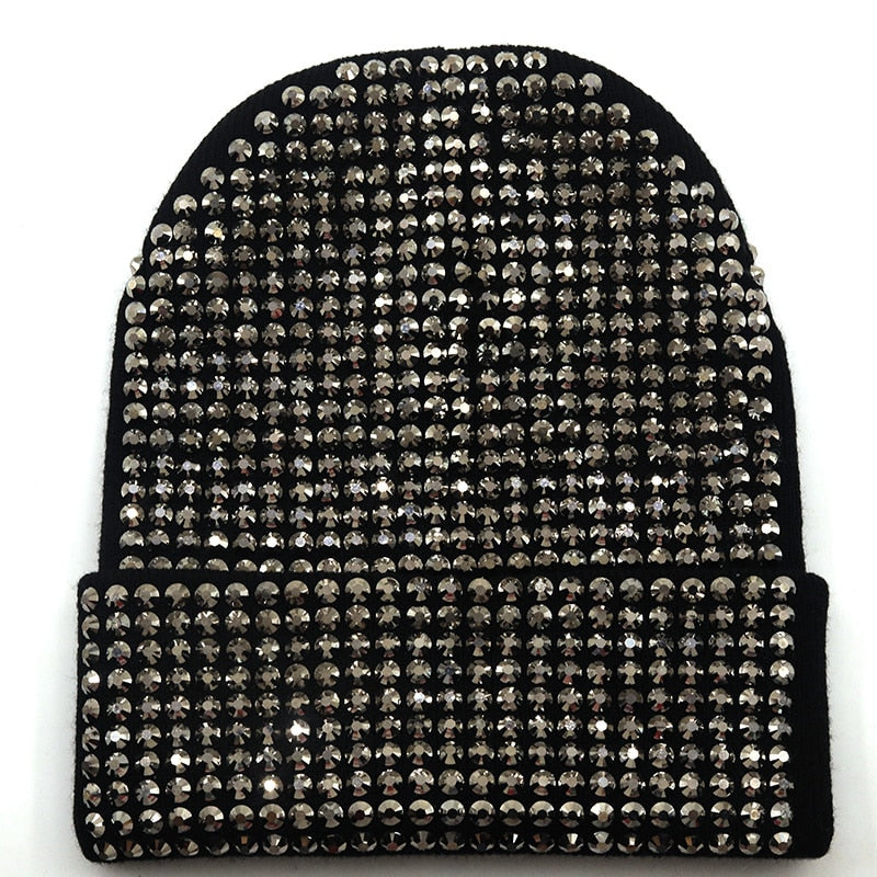 Bling Winter Knitted Hat
