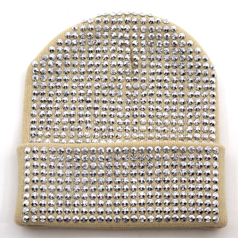 Bling Winter Knitted Hat