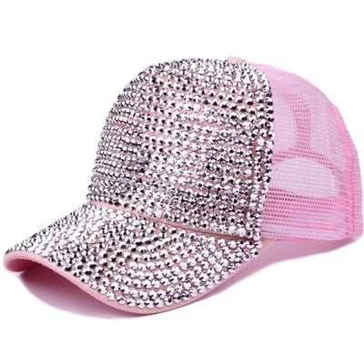 All over Bling Mesh Hat - several colors