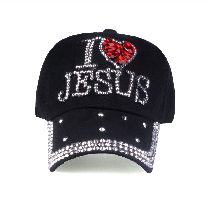 I love Jesus Bling Hat