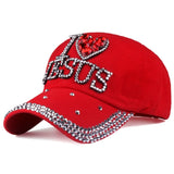 I love Jesus Bling Hat