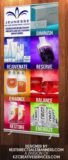 Jeunesse Retractable Banner - Style 4