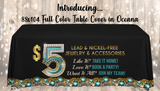 Bling 88x104 Full Color Table Cover - Oceana