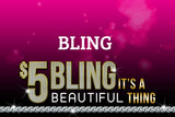 $5 Bling 60x50 Fleece Soft Table Cover