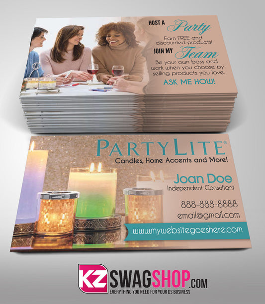 PartyLite Business Cards Style 2