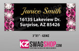 Bling Return Address Labels 1x3 pack of 250