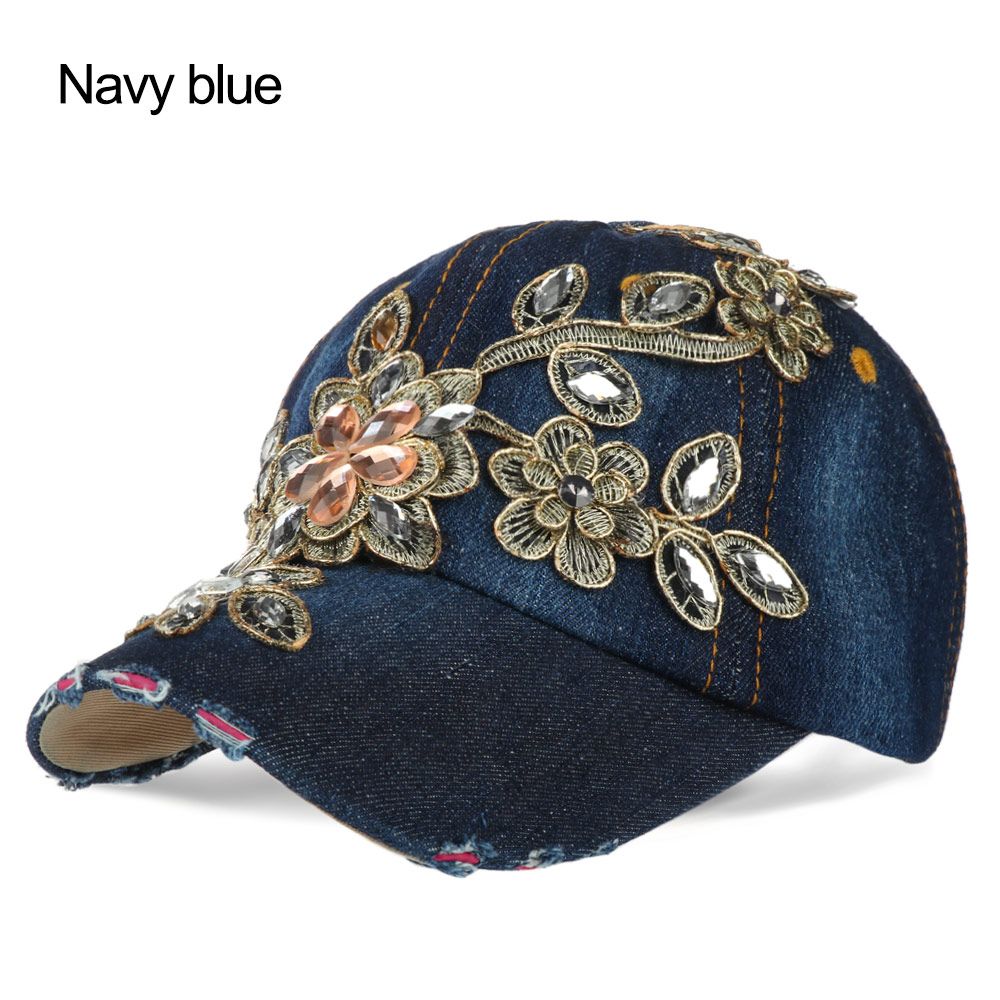 Bling Hand-Applied Diamond-studded hats