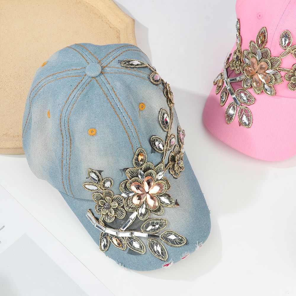 Bling Hand-Applied Diamond-studded hats