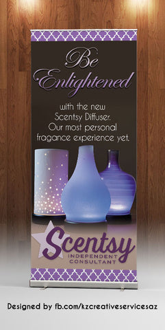Scentsy Retractable Banner - Style 2