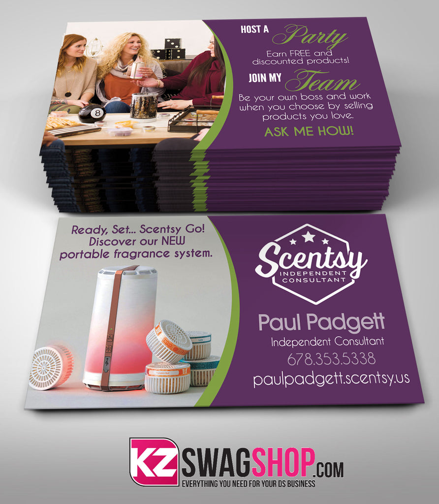 Scentsy Jewelry Business Cards Style 5