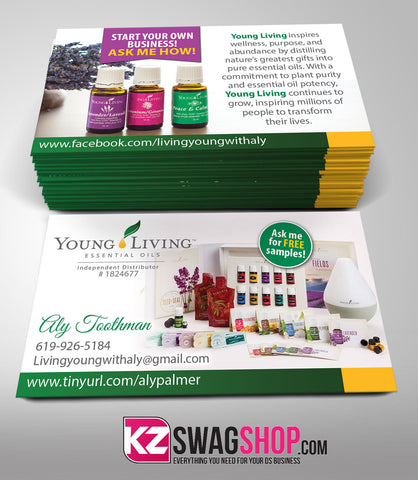 YOUNG LIVING Business Cards Style 1