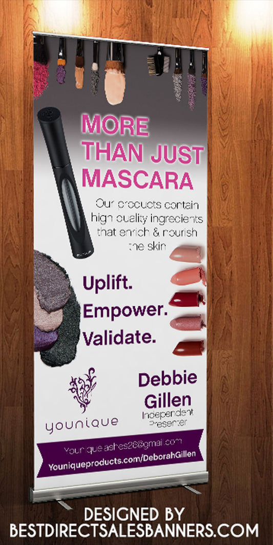 Younique Retractable Banner style 3