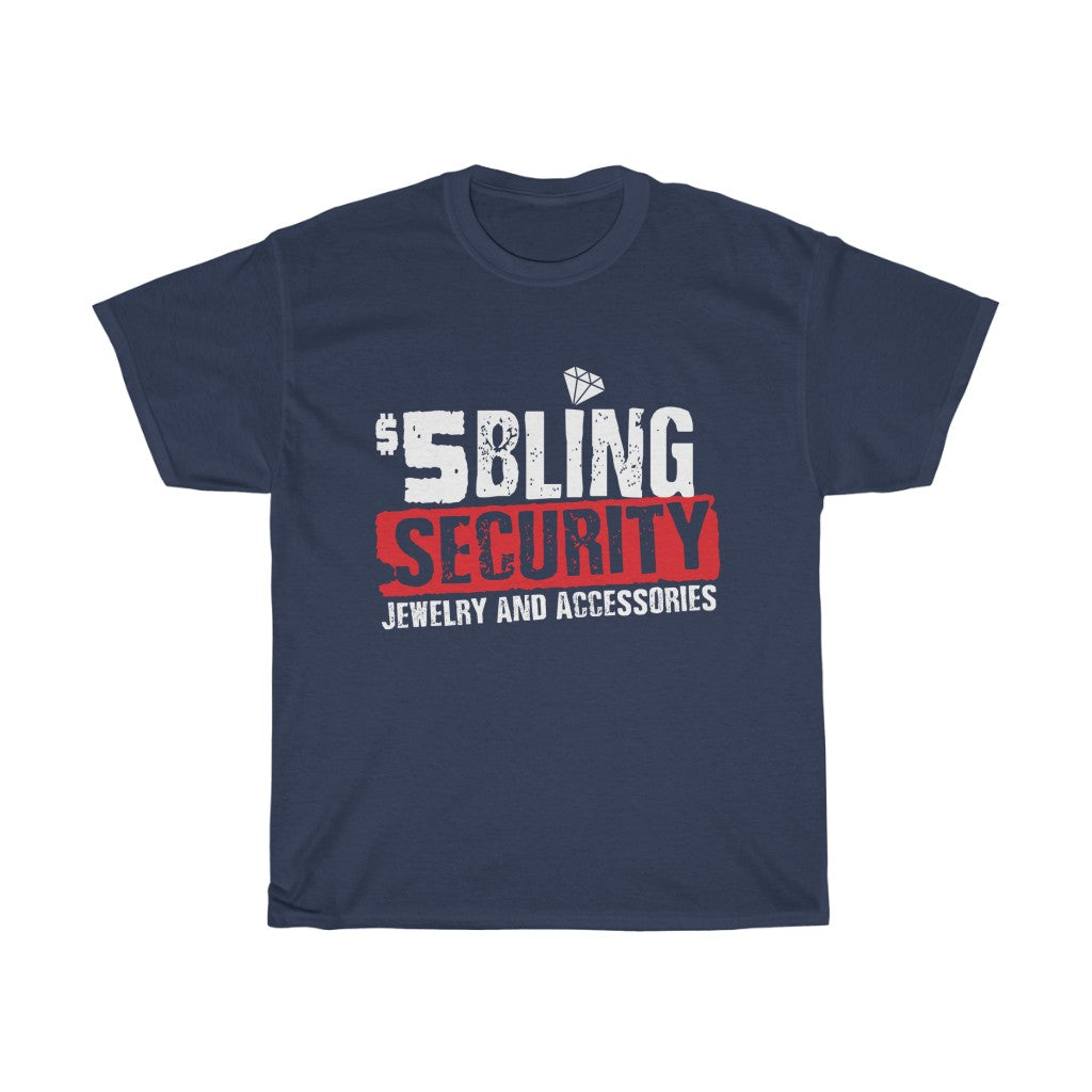 $5 Bling Security Unisex Heavy Cotton Tee